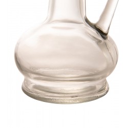 Garrafa 230ml Para Azeite De Vidro Com Tampa De Rolha